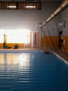 Fire doors swimming pool