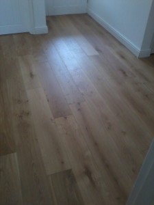 Oak flooring