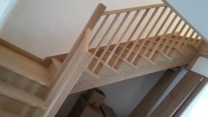 Oak stairs 8