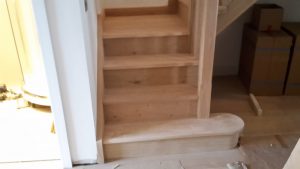 Oak stairs 9