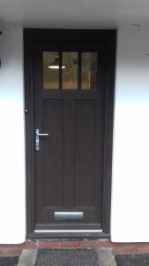 Sapele Front door