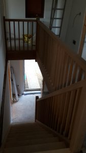 Oak stairs 4