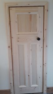 Softwood internal door